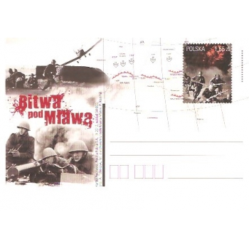 Karta Cp 1623 Bitwa nad Mławą